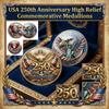 Медаль commemorative 3D-рельеф к 250-летию Памятная монета