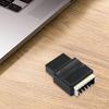 1-5 шт. Адаптер-удлинитель материнской платы USB2.0 9-контактный папа на Type-E мама Адаптер-разъем интерфейса TYPE-E для ПК