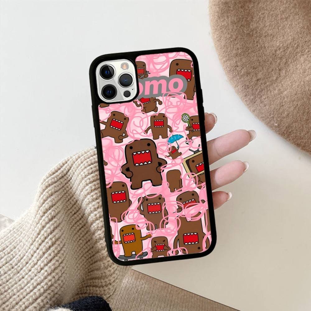 Милый Домо Кун Для IPhone 17 16 15 14 13 12 11 Mini Pro Max Plus Задняя Крышка Телефона из ПК+ТПУ