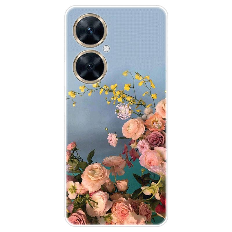 Для Huawei nova 11i nova11i чехол Мягкая силиконовая задняя крышка Чехол для телефона с рисунком из мультфильма Разнообразие