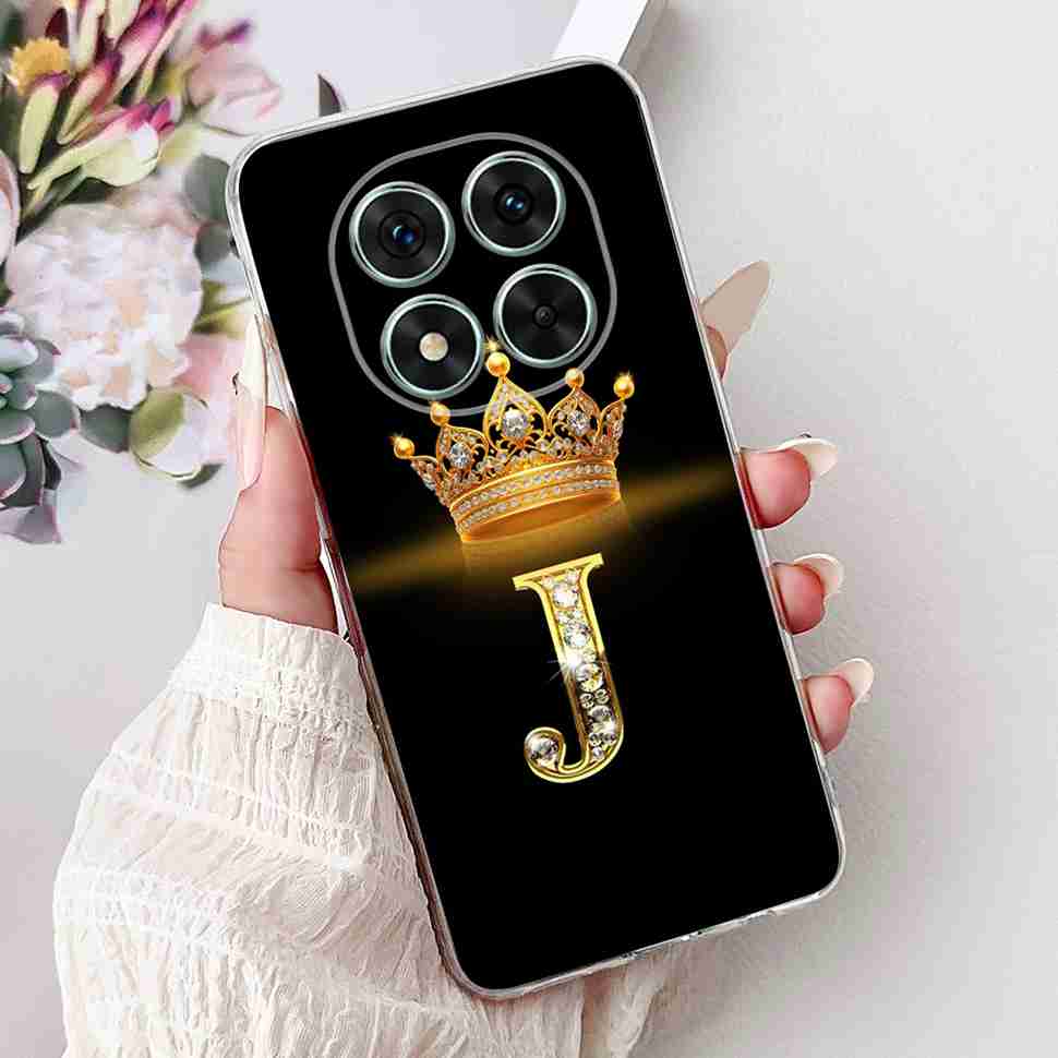 Для Redmi Note14 Pro 5G Чехол 6.67" Алмазная Буква Задняя Крышка Мягкие Силиконовые Чехлы Для Xiaomi Redmi Note 14 Pro 5G Coque Fundas