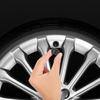 TPMS Беспроводная система мониторинга давления в шинах автомобиля на солнечных батареях Устройство безопасности Регулировка Прочные внешние датчики