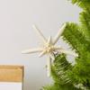 Starfish Christmas Tree Topper Xmas Tree Decoration Starfish Tree Topper with Spring for Home Bar Shop Holiday Party Decor