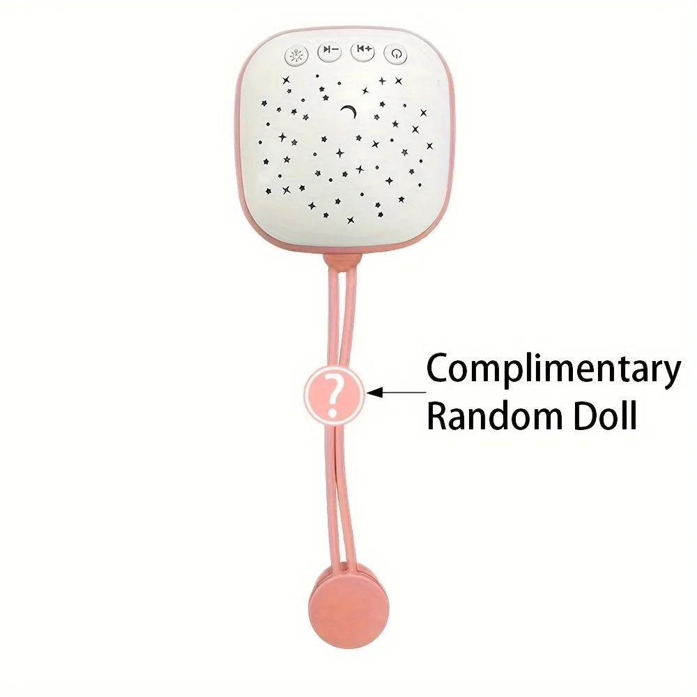 Portable White Noise Sound Machine for Baby 10 Soothing Natural Sounds Night Light Compact Size Noise Canceling for Sleep Aid