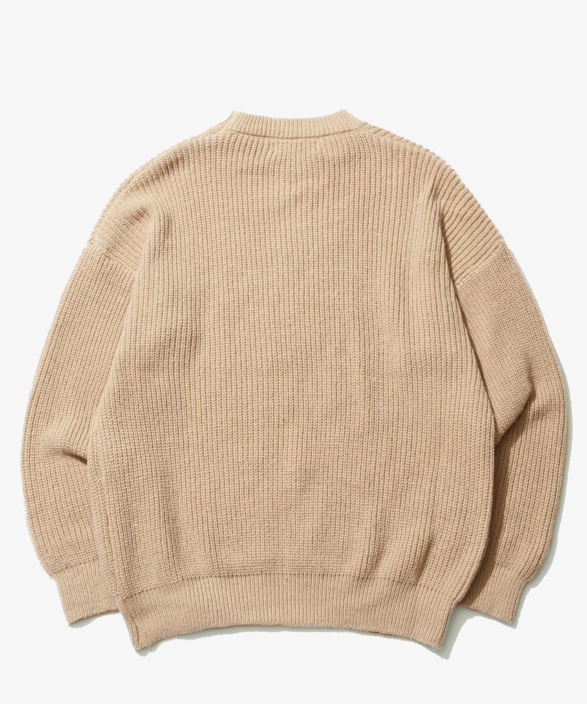GOLDEN SUNSHINE Wool Bulky Round Knit _Beige