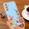 Чехол для телефона S-Sponge F-Funny B-Bob Animation для Samsung S30,23,21,22,20, FE lite,S10,9,8,7 PIus Note20ultra Мягкий Прозрачный