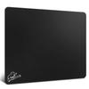 SIROOLAC Glass Gaming Mouse Pad for FPS Full Silicone Cover Etching Processing Complete New Shooting Experience 2.0 2.6mm Ultra-thin (Black,