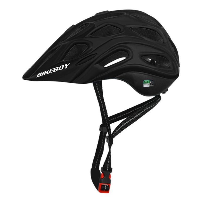 Professional Road Mountain Bike Helmet with Glasses Ultralight MTB All-terrain Sports Riding Cycling