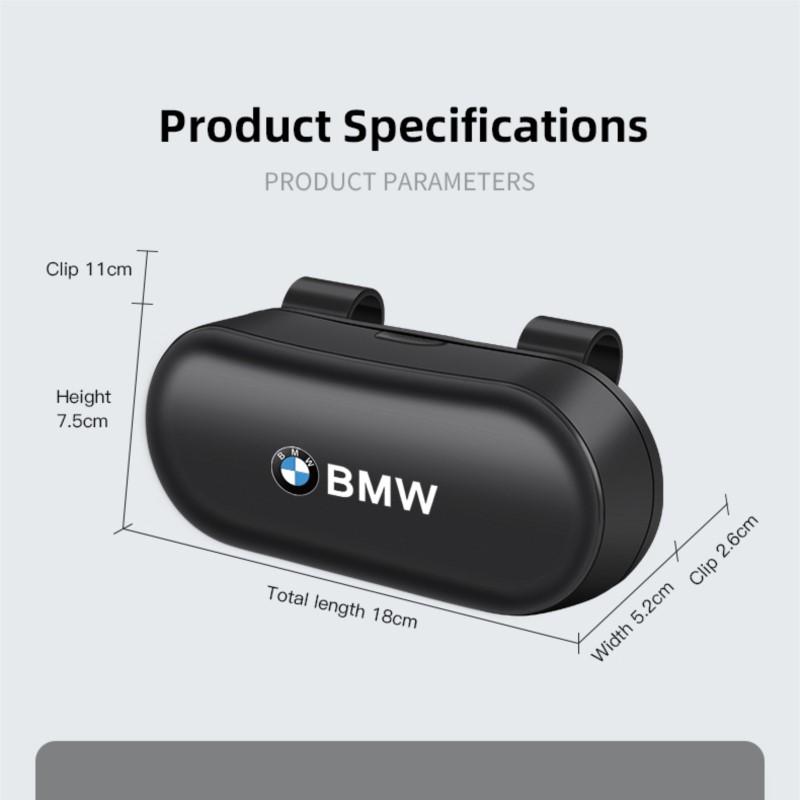 BERV3 Car Car Glasses Box Fashionable Glasses Case Decoration Auto Sticker For BMW X1 X2 X3 X5 X4 X6 X7 iX3 F20 F10 F07 E70 E46 E90 E9