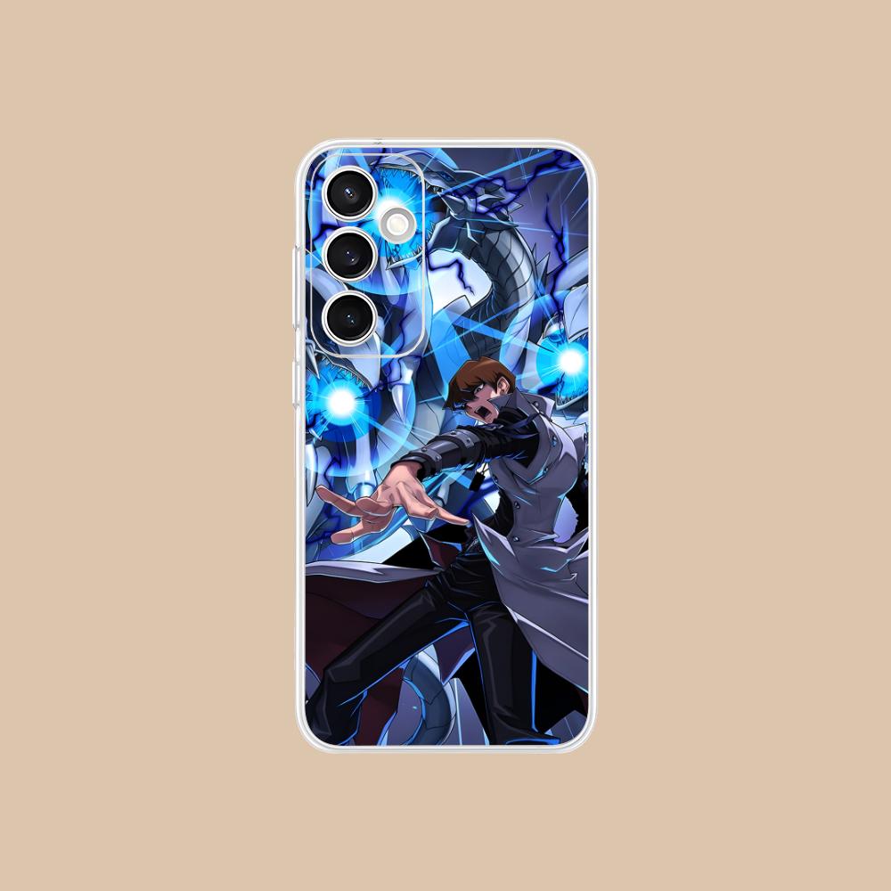 Чехол для телефона Yugioh Сето Кайба для Samsung Galaxy S25 S24 S23 S22 S21Plus FE Ультрамягкий ТПУ Прозрачный Ударопрочный Чехол