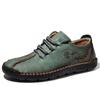 Мужская повседневная обувь из кожи для ходьбы на открытом воздухе 2024 г., новинка в моде, ручная работа, роскошная мужская итальянская обувь, мокасины, обувь для вождения
