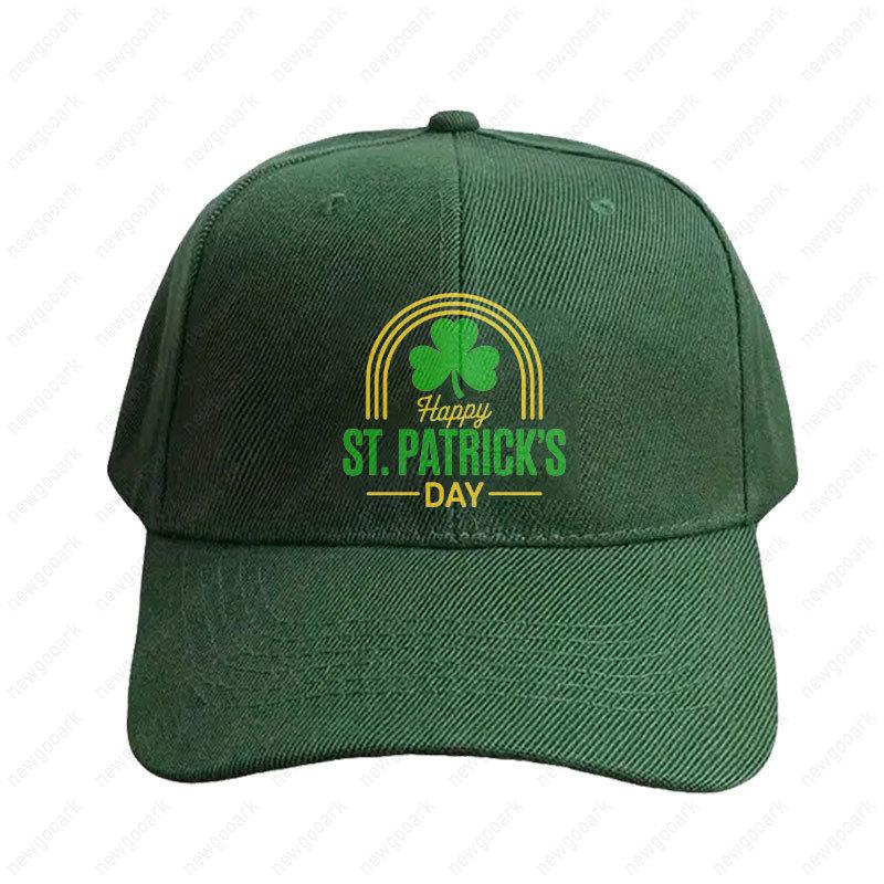 Irish Happy St. Patrick's Day Adult Cap Summer Women Unisex Peaked Hat Fashion Casual Adjustable Printed Baseball Caps Trucker Cap