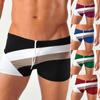 2024 Men's European & American Color Block Swim Shorts - Trendy, Stylish & Sexy