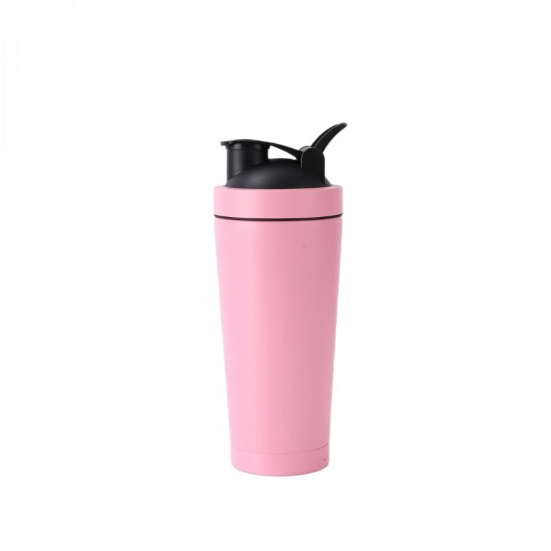 Stainless Steel Protein Shaker Bottle 500ml 750ml Vacuum Insulated Fitness Cup With Leakproof Lid