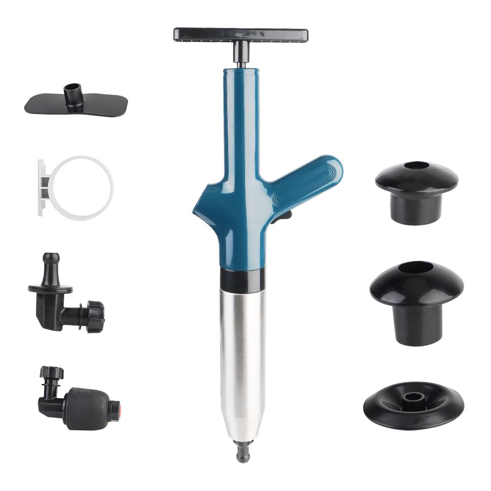 Bath Toilets Bathroom Shower Sink Bathtub Toilet Clogged Unclogging Device High Pressure Drain Plunger Dredge Clog Pipe Plunger