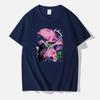 T-Shirt Men O-Neck Cotton  T-Shirts Anime Short Sleeve Tees New Clothes