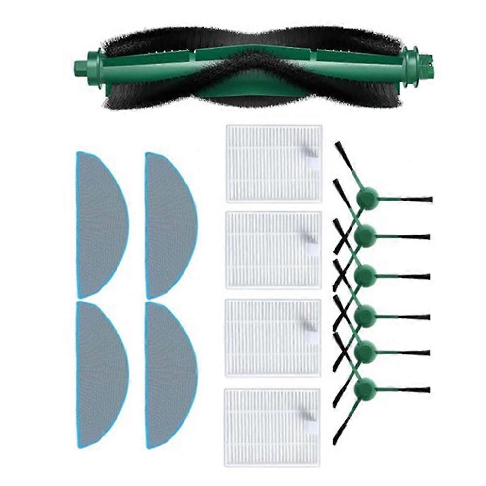 15PCS for IRobot Roomba 105 Vac / 105 Combo / 105 Combo+ / 104 Combo /Q052 Spare Parts Vacuum Brush Filter Mop Cloth