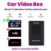 4 в 1 WiFi проводной и беспроводной Carplay Android Auto адаптер для проводных Android Auto автомобилей Smart Ai Box Smart Car Systems Plug&Play