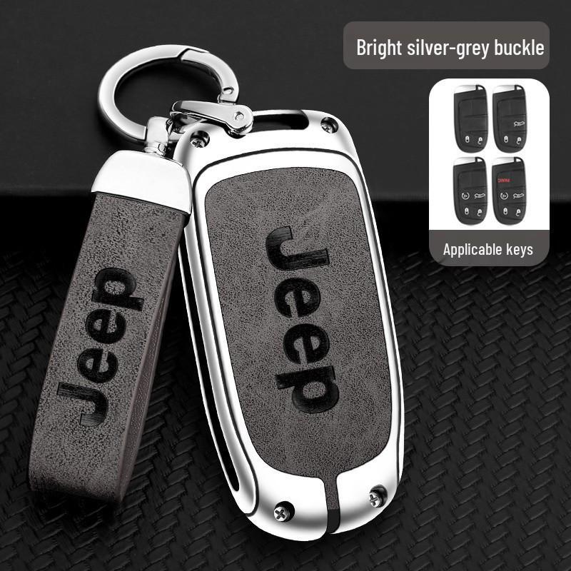 Key Case for Jeep Cherokee, Compass, Grand Cherokee, Renegade, Grand Commander