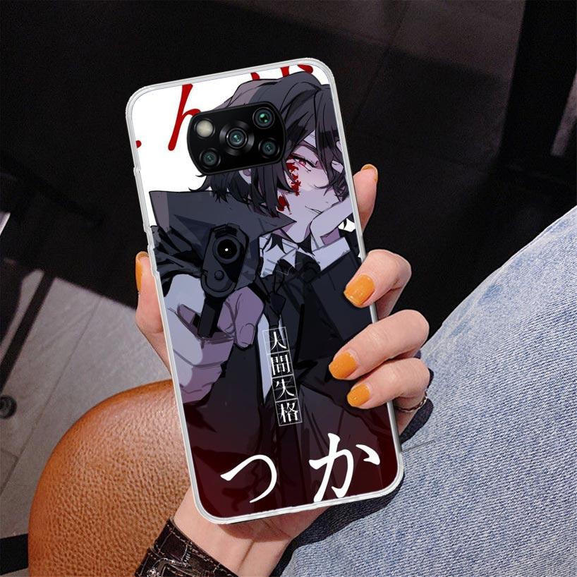 Чехол для телефона Dazai из Bungo Stray Dogs для Xiaomi Poco X5 X6 X7 Pro X4 Gt F7 Ultra M8 M7 Redmi 15C 15 13C 13 12C 12 Уникальный чехол Coqu