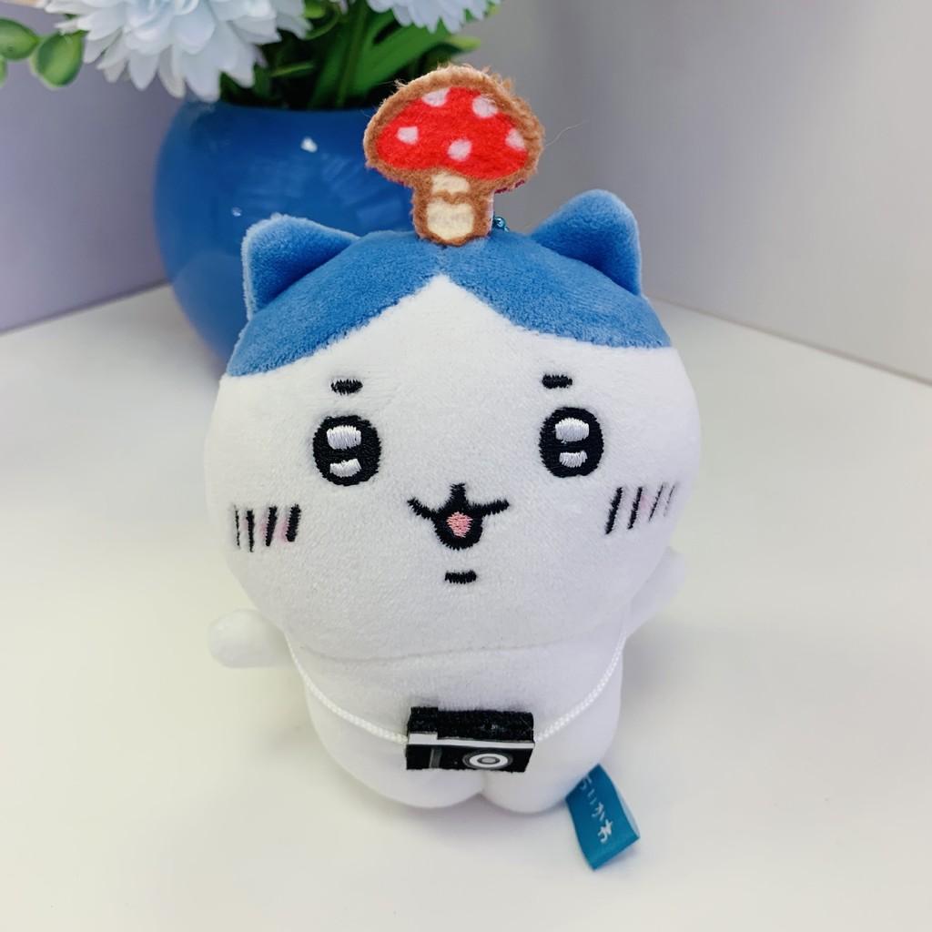 Очаровательный плюшевый брелок в виде медвежонка-гриба Чиикавы, идеально подходящий для любителей милых животных