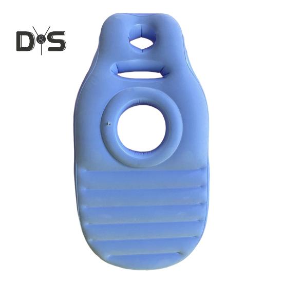 Надувной коврик для йоги для беременных, эргономичный матрас из ПВХ для поддержки сна с отверстием, герметичный, облегчающий боль во время беременности, надувная подушка для всего тела