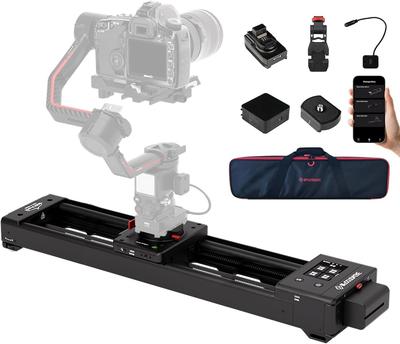 IFOOTAGE Slider Nano II 660 Камера 433мм Моторизованный Слайдер для Камеры с AI Долли 7кг Полезная Нагрузка Слайдер, Многоосевое Слежение, Управление через APP/IPS, Рельс,