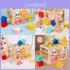 Wooden Animal Shape Color Blocks For Kids Diy Assembly Educational For Cognitive