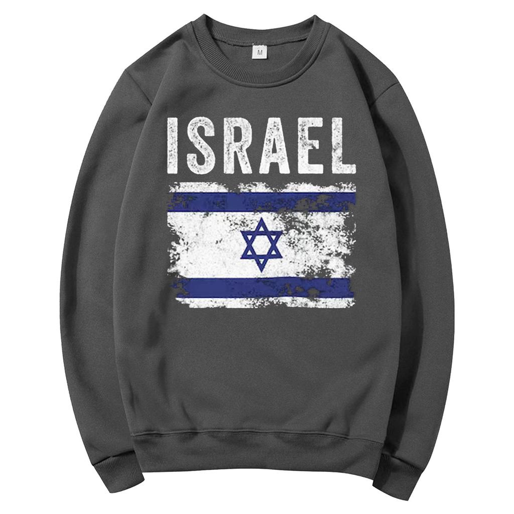 Женские футболки, свободные, модные и повседневные толстовки с круглым вырезом и длинными рукавами с принтом