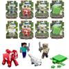 Minecraft Basic Figure Q Assortment 8 Pieces Box Sold Фигурки для детей от 6 лет и старше (ШАХТЕРСКОЕ РЕМЕСЛО) 986Q-GTP08