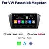 Navifly 2Din Android Car Radio Multimedia Player For Volkswagen VW Magotan Passat B8 2015-2025 IPS GPS Navigation Carplay Stereo