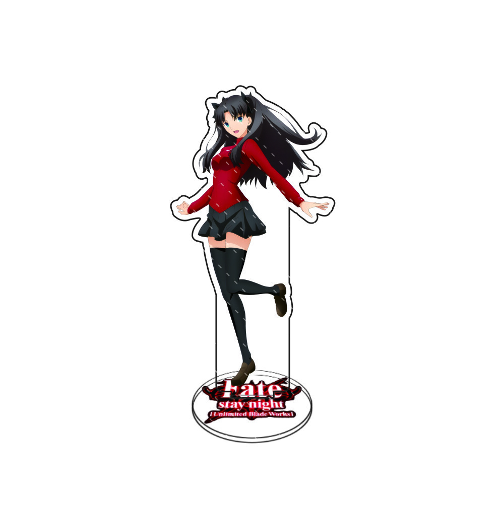 Аниме Fate 15см Акриловая подставка Модель Персонажи Косплей Настольная модель-подставка Украшение Товары Коллекция Подарки