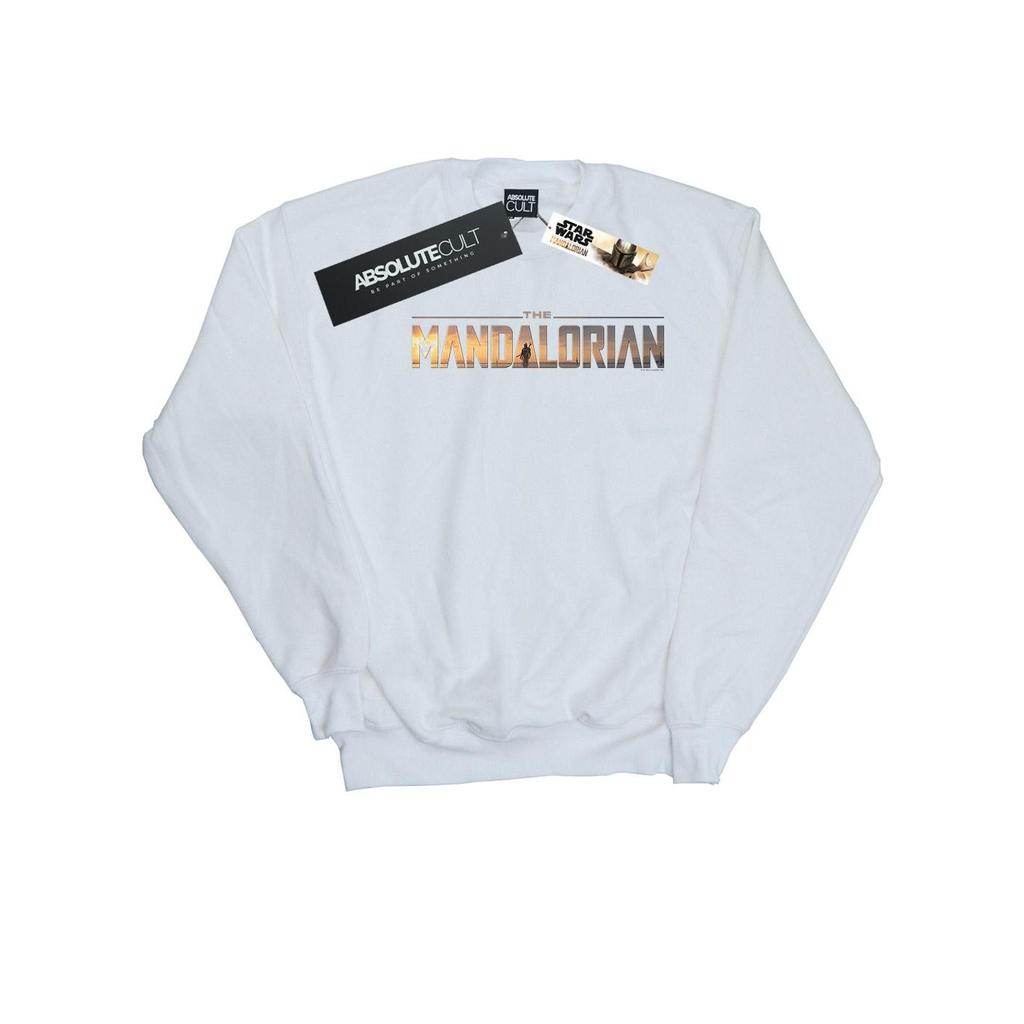 Star Wars Mens The Mandalorian Series Logo Sweatshirt