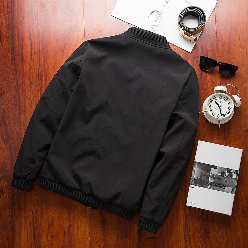 Мужская куртка в стиле business casual для весны и осени 2024 - Универсальная верхняя одежда для мужчин среднего и молодого возраста