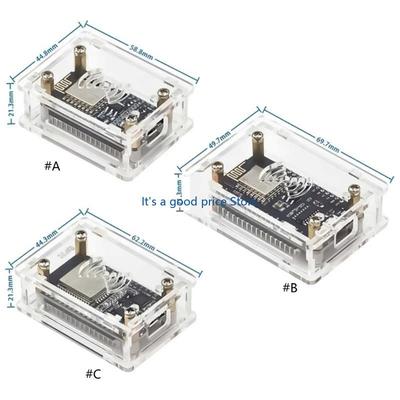 Простой доступ Прозрачный корпус для NodeMcu Lua CP2102/CH340G ESP32 30-контактный
