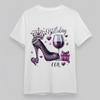 Women's Plus Size Comfortable Classic T-Shirt Birthday Gem High Heel Graphic Tee