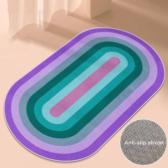 100x50 см Радужный коврик для прыжков со скакалкой, двусторонний противоскользящий силиконовый коврик, противоударный коврик для фитнеса и упражнений, домашний прикроватный ковер