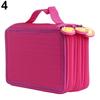 Large Capacity 3 Layer 52 Holes Student Pen Pencil Storage Zipper Case Holder