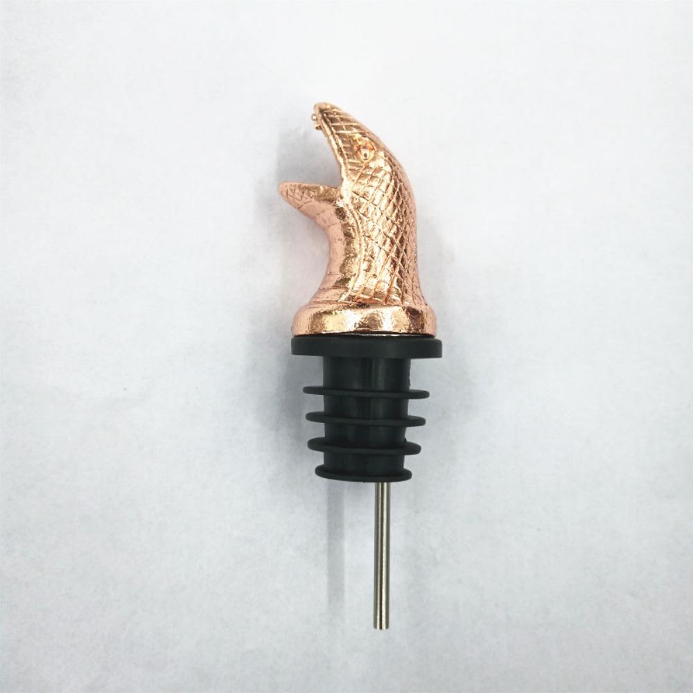 Орнамент для бутылок, пробки из цинкового сплава, аэраторы для вина, уникальная змея для выливания вина, кухонные принадлежности