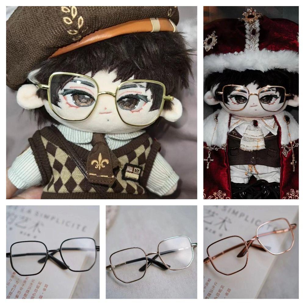 8,5 см Металлические очки Игрушки Хлопковые куклы Очки Тренд Кукольные очки Для 20 см куклы