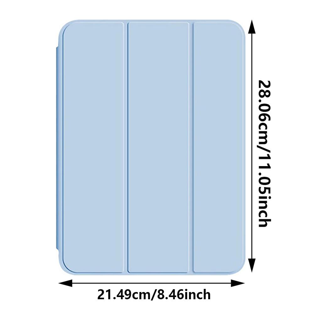 Универсальный чехол из жидкого силикона для планшета Apple iPad Pro13 11 2025 8-го поколения M5 M4 M2 M1 Pro10.5 Поддержка Авто-Сон/Пробуждение Противоударный Чехол