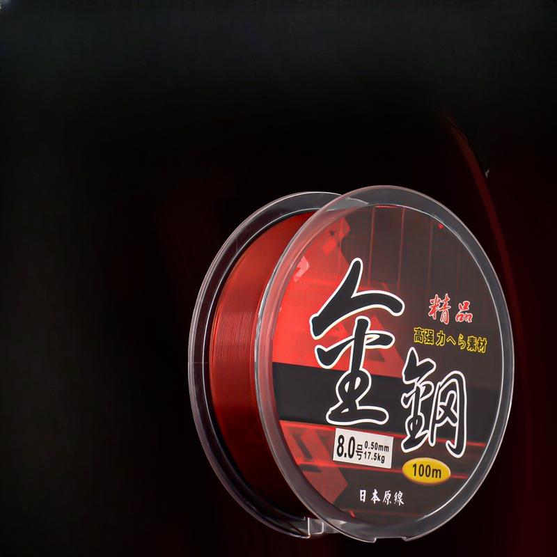 Fishing Line 100 Meters Soft Strong Tensile Nylon Fishing Line Sea Pole Rock Pole Competitive Platform Fishing Main Line Sub-line