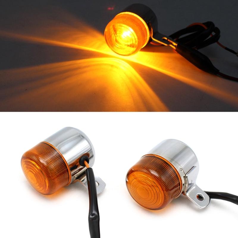 12V LED Turn Signal Kit Front Turn Signal Light Modified Amber Light LED Motorcycle Turn Signal Light