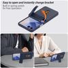 Защитный чехол для Samsung Z Flip 7 со слотом для карт и кронштейном для шарнира, Складная конструкция, Защита от падений
