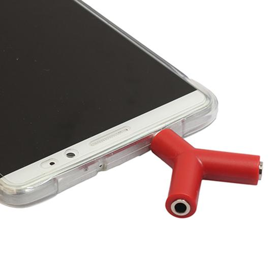 3,5 мм Наушники Наушники Штекер на 2 Аудио Разветвитель Гнездо Y-образный Стерео Адаптер