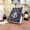 Tree Leather Journal Dairy Notebook with 200 Deckle Edge Papers and Lock Sketchbook
