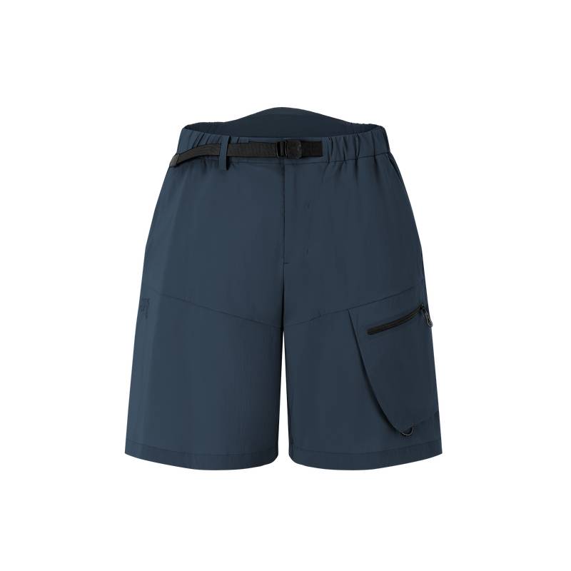 DESCENTE BLEU Casual Shorts Men's D5231BHP72