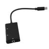 3 In 1 Type C Audio Adapter USB C To Headphone Adapter for Dual Type C and 3.5mm Aux Jack