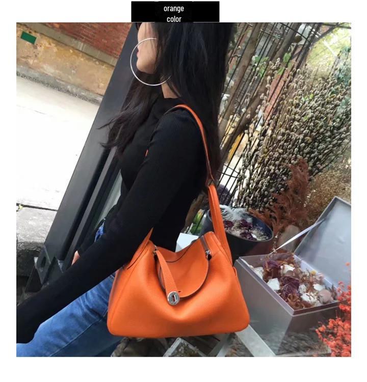 Мини-сумка Lindy 2025: Женская сумка через плечо и через плечо из коровьей кожи First Layer Lychee