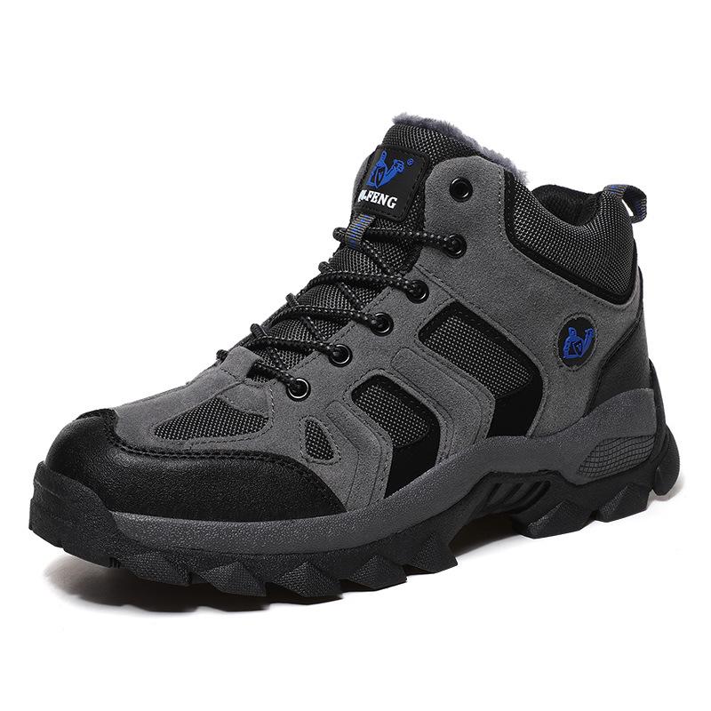 Breathable new outdoor shoes hiking shoes large size hiking shoes warm cotton shoes